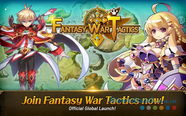 Fantasy War Tactics - game nhập vai đặc sắc trên Android 