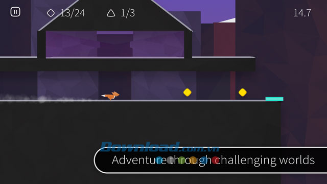 Khám phá nhiều bối cảnh huyền bí trong game Fast like a Fox