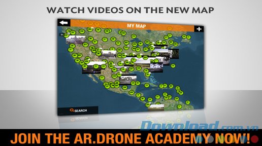 Bản đồ video quay bằng Flycam