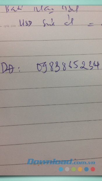 Chèn ảnh vào ghi chú