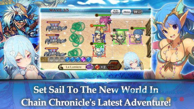 Phiêu lưu tới thánh địa Yggdra cùng Chain Chronicle 