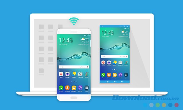 SideSync: Cầu nối hoàn hảo giữa điện thoại Samsung và máy tính, mang lại trải nghiệm liền mạch. https://st.download.com.vn/data/image/2015/11/12/SideSync-ket-noi.jpg