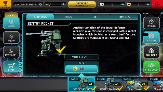 Shop trong game