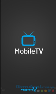 Giao diện ứng dụng VinaPhone TV
