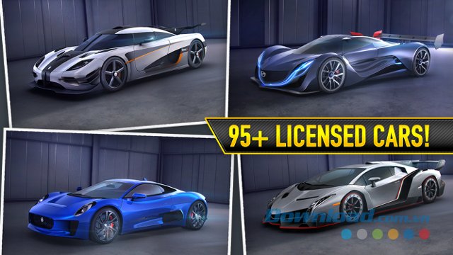 Bộ sưu tập xe trong CSR Racing 
