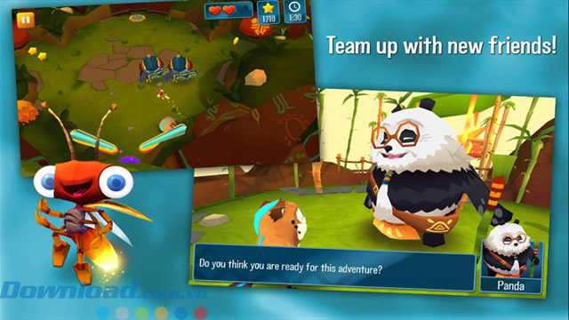 Giao diện game pinball Momonga