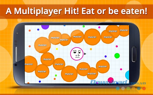 Agar.io sở hữu chế độ chơi nhiều người đầy thử thách 