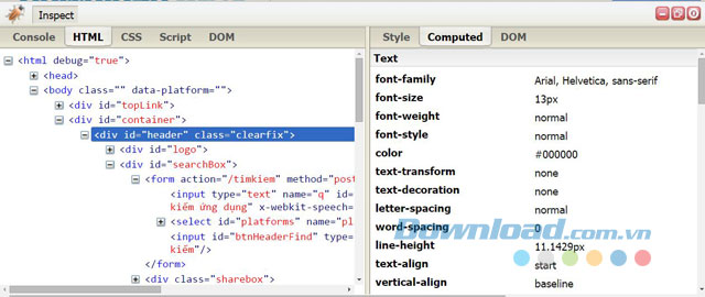 Truy vấn HTML