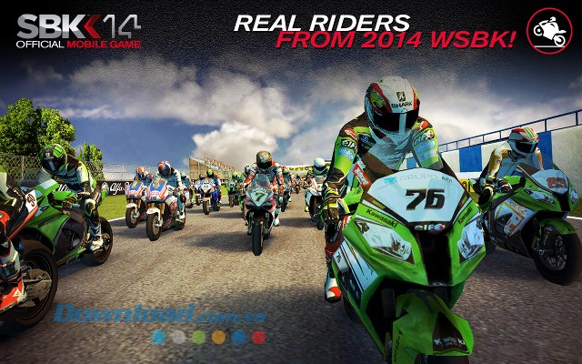Những tay đua kỳ cựu trong game SBK14 
