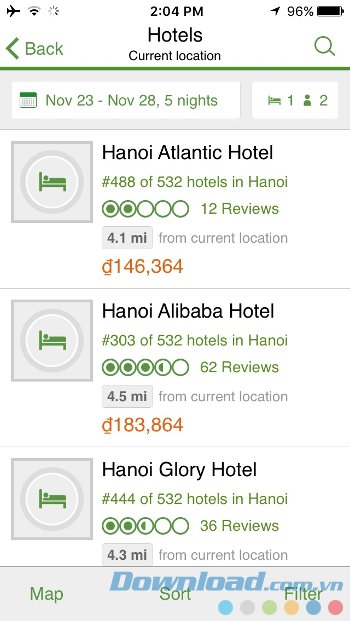 Tìm khách sạn giá rẻ