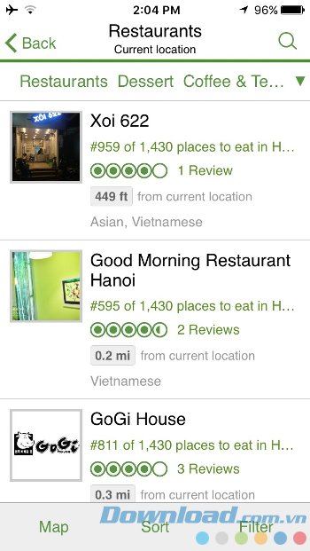 Đặt chỗ nhà hàng online