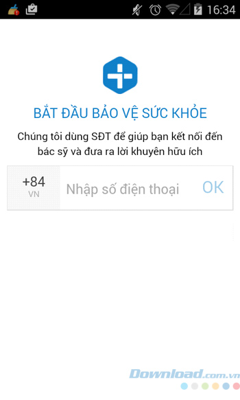 Nhập số điện thoại