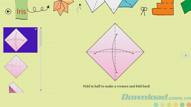 Hướng dẫn gấp Origami