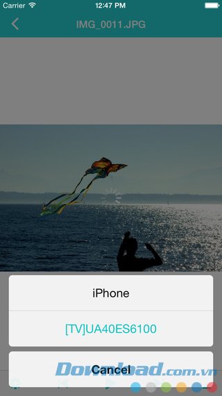 Trình chiếu thông qua kết nối WiFi