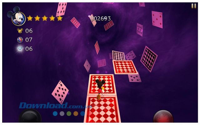 Castle of Illusion gồm nhiều bối cảnh khác nhau 