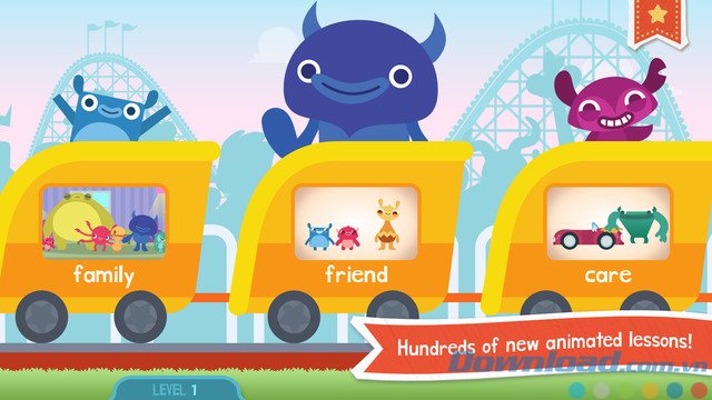 Ứng dụng cho trẻ mẫu giáo