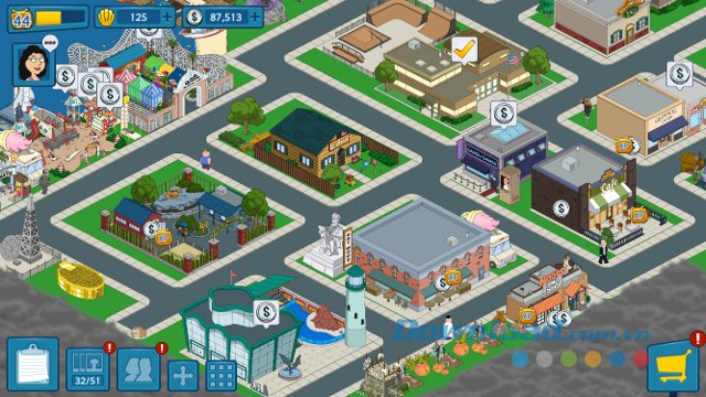 Thành phố trong game Family Guy: The Quest for Stuff Thành phố trong game Family Guy: The Quest for Stuff
