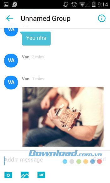 Giao diện chat mới của Yahoo Messenger 
