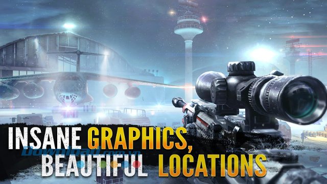 Trải nghiệm đồ họa tuyệt đỉnh trong game Sniper Fury
