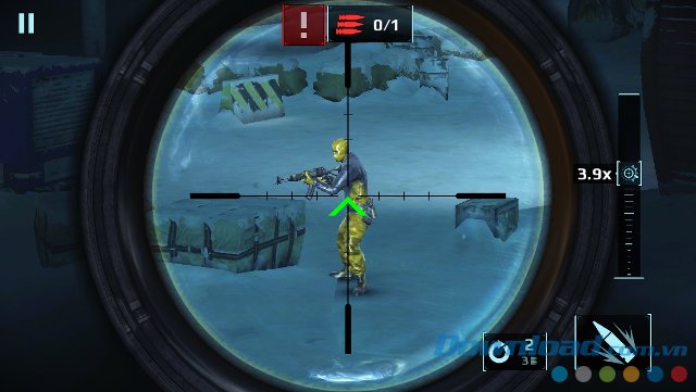 Sử dụng ống ngắm