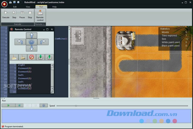 Điều khiển robot từ xa Điều khiển robot từ xa