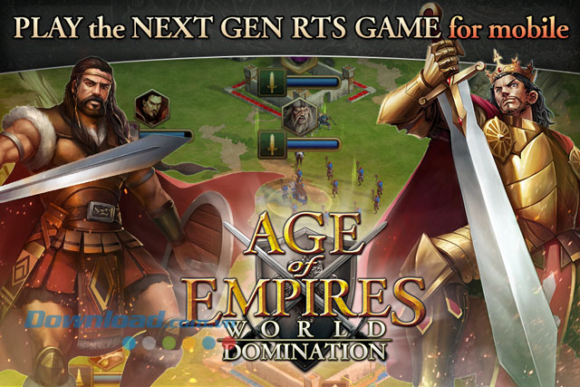 Age of Empires: World Domination - game đế chế đỉnh cao