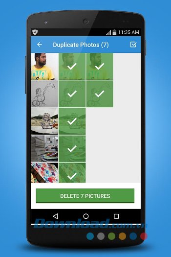 Tính năng dọn dẹp của Antivirus Booster & Cleaner 