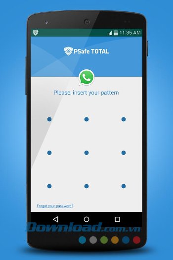 Tính năng khóa ứng dụng của PSafe Antivirus Booster & Cleaner