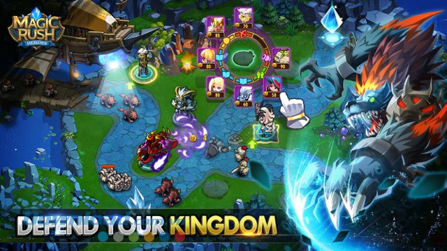 Bối cảnh trong game Magic Rush: Heroes 