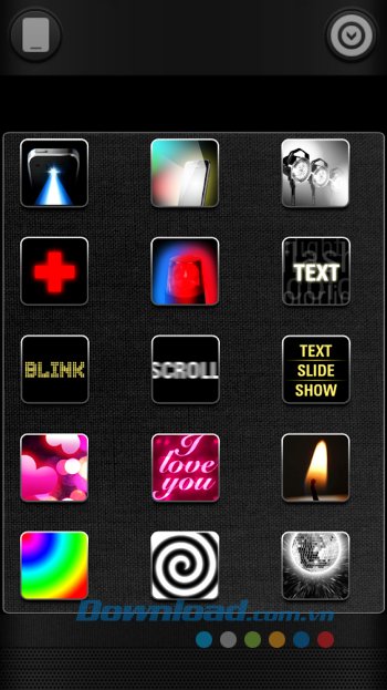 Bộ sưu tập ánh sáng màu của Color Flashlight 