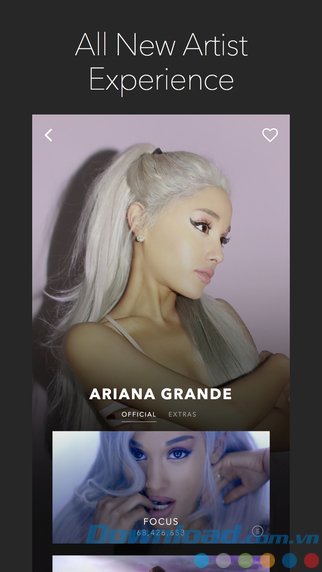 Vevo cải tiến toàn diện 