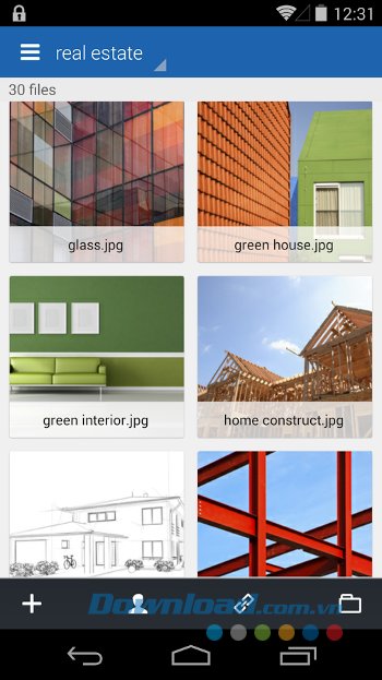 Tải hình ảnh lên Box cho Android
