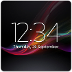 Digital Clock Widget Xperia cho Android