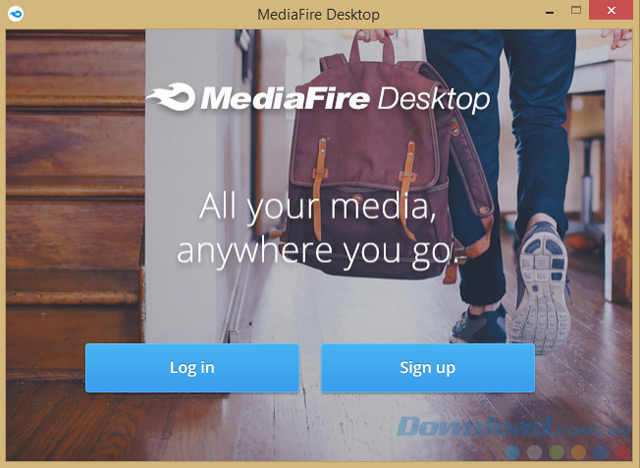 Đăng nhập tài khoản MediaFire