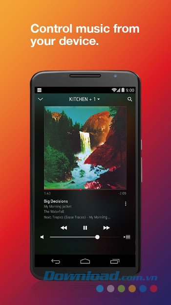 Điều khiển nhạc trên máy với Sonos Controller 
