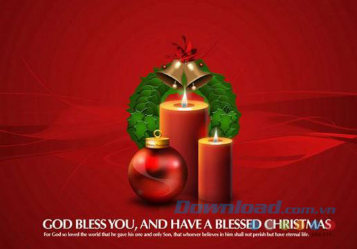 Hình nền Giáng sinh cho Windows 7