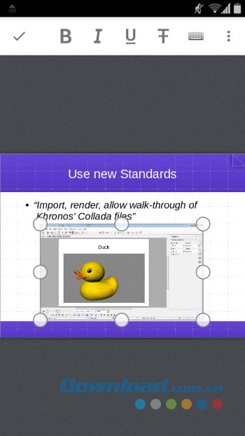 Chỉnh sửa Powerpoint trên LibreOffice Viewer
