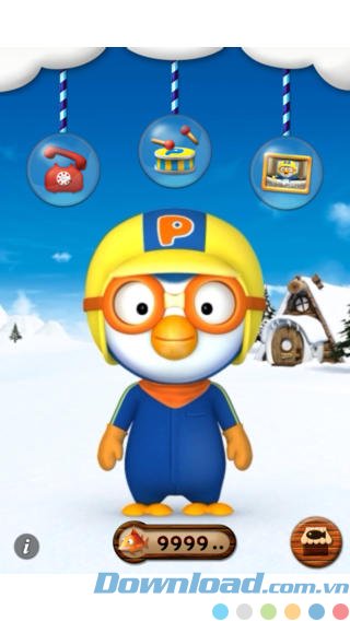 Ứng dụng trò chuyện với Pororo