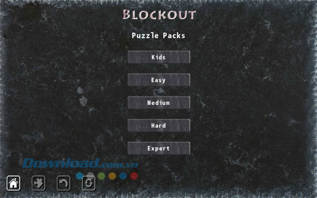 Game mang tới 5 level 