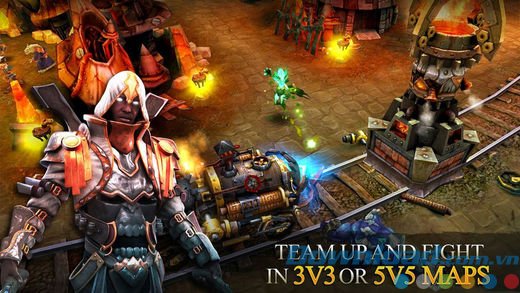 Tham gia trận đấu PvP sôi động