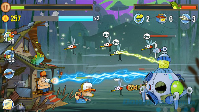 Game đánh quái Swamp Attack