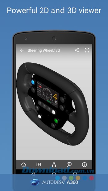  Autodesk A360 - trình xem bản vẽ 3D và 2D mạnh mẽ