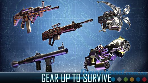 Sử dụng vũ khí hiện đại Sử dụng vũ khí hiện đại