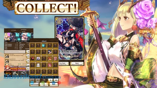 Thu thập thẻ bài trong game Fantasica Thu thập thẻ bài trong game Fantasica