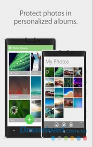 Ứng dụng bảo mật ảnh và video cho Windows Phone