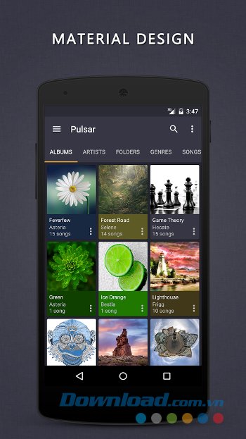 Pulsar sở hữu giao diện trực quan 