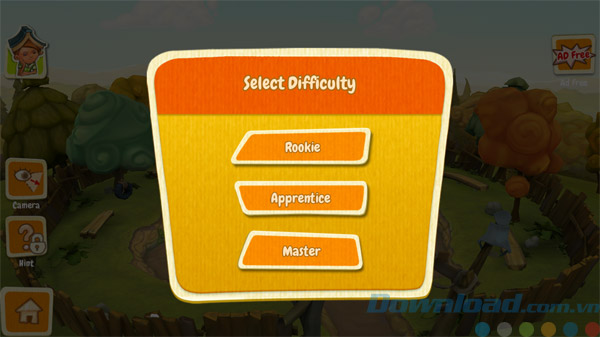 3 độ khó trong Toon Class CHESS 3 độ khó trong Toon Class CHESS