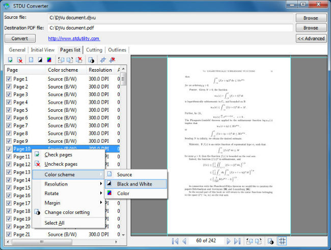 Ứng dụng convert sang file PDF STDU Converter