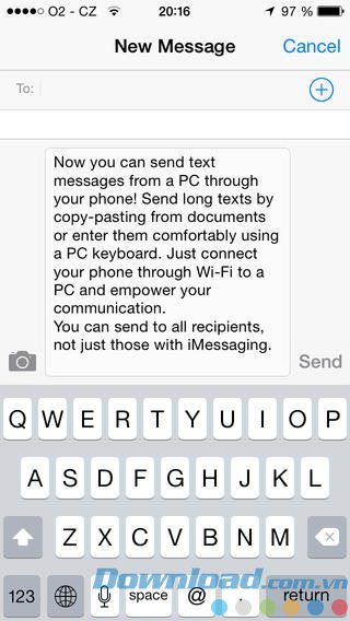 Sao chép tin nhắn, danh bạ...