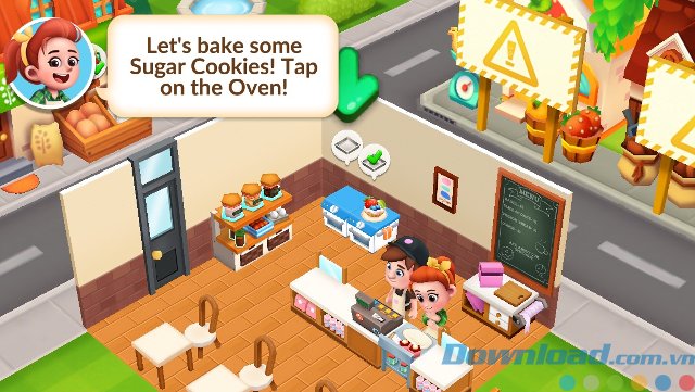 Game quản lý tiệm bánh ngọt 